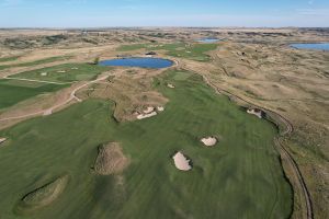 Sutton Bay 9th Aerial Fairway